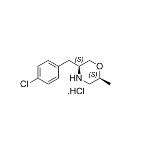 (2S,5S)-5-(4-氯苄基)-2-甲基吗啉盐酸盐,(2S,5S)-5-(4-Chlorobenzyl)-2-methylmorpholine