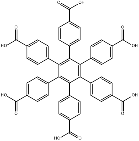 3',4',5',6'-四(4-羧基苯基)-[1,1':2',1''-三苯基]-4,4''-二羧酸,3',4',5',6'-tetrakis(4-carboxyphenyl)-[1,1':2',1''-Terphenyl]-4,4''-dicarboxylic acid