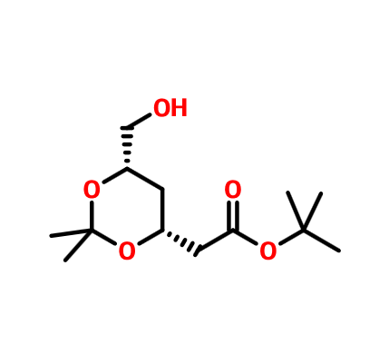 (4R-Cis)-6-羟甲基-2,2-二甲基-1,3-二氧六环-4-乙酸叔丁酯,(4R-Cis)-6-Hydroxymethyl-2,2-dimethyl-1,3-dioxane-4-acetic acid 1,1-dimethylethyl ester