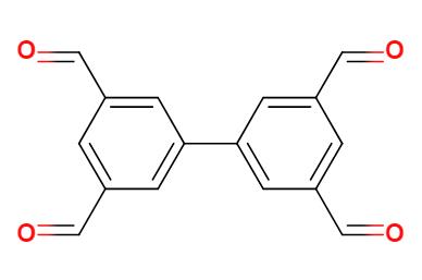 3,3',5,5'-四醛基联苯,biphenyl-3,3',5,5'-tetracarbaldehyde