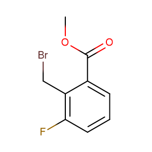 2-溴甲基-3-氟苯甲酸甲酯,Methyl 2-(bromomethyl)-3-fluorobenzoate
