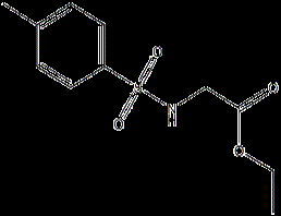 对甲苯磺酰基甘氨酸乙酯,ethyl 2-[(4-methylphenyl)sulfonylamino]acetate