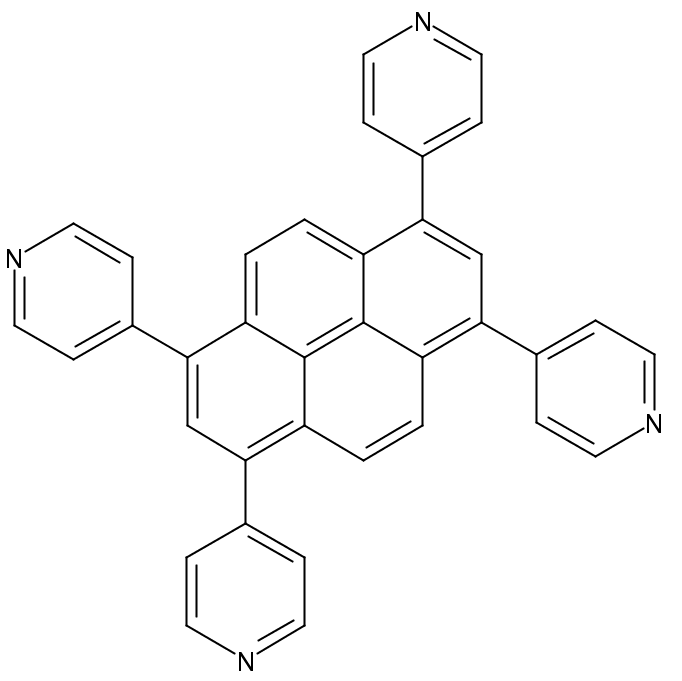 1,3,6,8-四(4-吡啶基)芘,1,3,6,8-tetra(pyridin-4-yl)pyrene