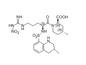 阿加曲班杂质A,(2R,4R)-4-methyl-1-(N2-((3-methyl-1,2,3,4-tetrahydroquinolin-8-yl)sulfonyl)-Nw-nitro-L-arginyl)piperidine-2-carboxylic acid