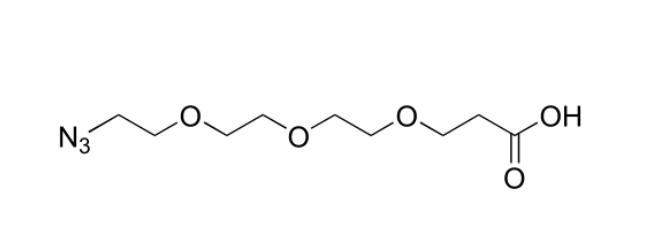 N3-(CH2)2-O-(CH2-CH2-O)2-(CH2)2-COOH,N3-(CH2)2-O-(CH2-CH2-O)2-(CH2)2-COOH