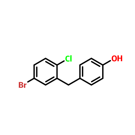 4-(5-溴-2-氯苄基)苯酚,4-(5-broMo-2-chlorobenzyl)phenol