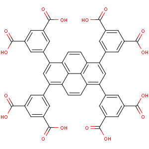 1,3,6,8-四(3',5'-二羧基 苯基)芘,1,3-Benzenedicarboxylic acid,5,5,5,5-(1,3,6,8-pyrenetetrayl)tetrakis-