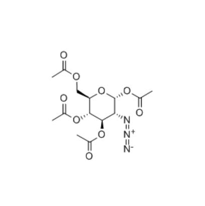 1,3,4,6-O-四乙酰基-2-叠氮-2-脱氧-alpha-D-吡喃葡萄糖,[(2R,3S,4R,5R,6R)-3,4,6-triacetyloxy-5-azidooxan-2-yl]methyl acetate