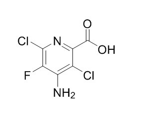 4-氨基-3,6-二氯-5-氟吡啶-2-羧酸,4-amino-3,6-dichloro-5-fluoropyridine-2-carboxylic acid