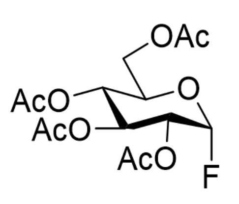 2,3,4,6-四-O-乙酰基-α-D-吡喃葡萄糖酰氟,[(2R,3R,4S,5R,6R)-3,4,5-triacetyloxy-6-fluorooxan-2-yl]methyl acetate