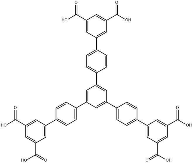 1,3,5-三(3,5′-二羧基[1,1′-聯(lián)苯]-4-基)苯,1,3,5-tris(3′,5′-dicarboxy[1,1′-biphenyl]-4-yl)benzene