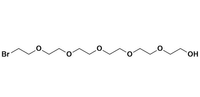 17-bromo-3,6,9,12,15-pentaoxa-1-heptadecanol,17-bromo-3,6,9,12,15-pentaoxa-1-heptadecanol