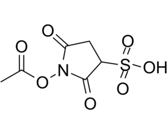 1-乙酰氧基-2,5-二氧代吡咯烷-3-磺酸,1-acetyloxy-2,5-dioxopyrrolidine-3-sulfonic acid