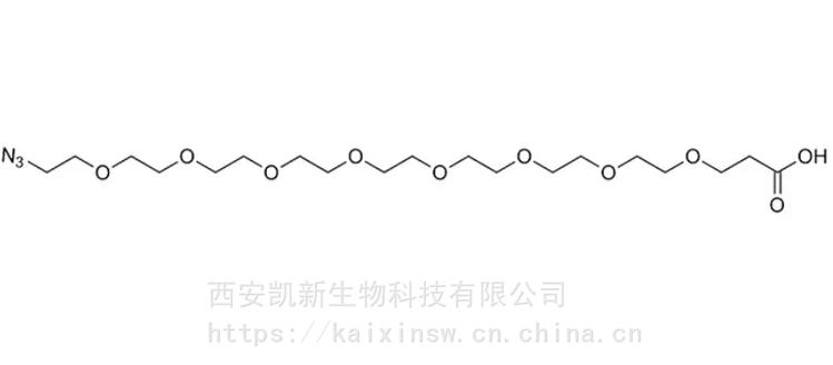 叠氮-八聚乙二醇-丙酸,Azido-PEG8-acid,N3-PEG-COOH,Azido-PEG8-acid