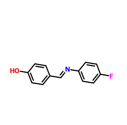 4-[[(4-氟苯基)亚胺]甲基]-苯酚,4-[[(4-Fluorophenyl)imino]methyl]-phenol