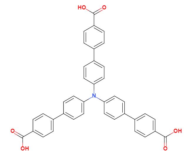 三(4-联苯甲酸基胺),4',4''',4'''''-nitrilotris(([1,1'-biphenyl]-4-carboxylic acid))