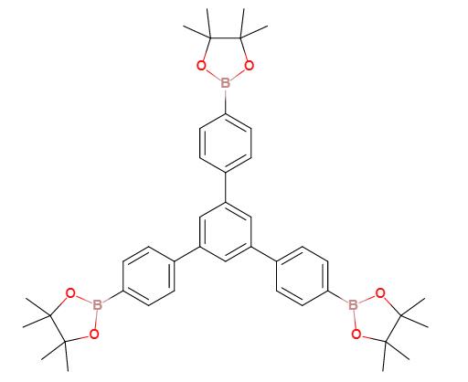1,3,5-三(4-苯基硼酸频哪醇酯)苯,2-[4-[3,5-bis[4-(4,4,5,5-tetramethyl-1,3,2-dioxaborolan-2-yl)phenyl]phenyl]phenyl]-4,4,5,5-tetramethyl-1,3,2-dioxaborolane