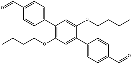 2',5'-二丁氧基-[1,1':4',1''-三联苯]-4,4''-二甲醛,[2',5'-Dibutoxy-[1,1':4',1''-terphenyl]-4,4''-dicarbaldehyde]