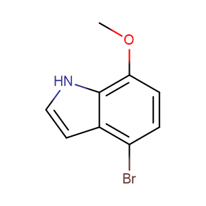 4-溴-7-甲氧基吲哚,4-BROMO-7-METHOXY-1H-INDOLE