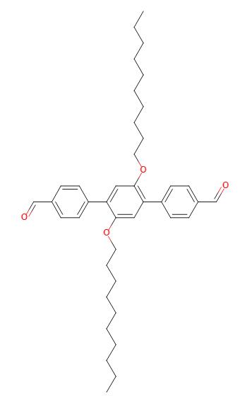 2',5'-双(癸氧基)-[1,1':4',1''-三联苯]-4,4''-二甲醛,2,5-didecyloxy-1,4-bis(4-formylphenyl)benzene
