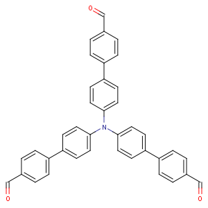 三(4-醛基联苯基)胺,4'-[bis(4'-formyl[1,1'-biphenyl]-4-yl)amino]-[1,1'-Biphenyl]-4-carboxaldehyde