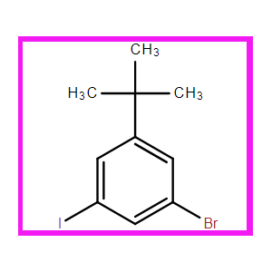 3-溴-5-碘-叔丁基苯,1-Bromo-3-(tert-butyl)-5-iodobenzene