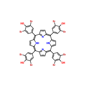 Meso-四(3,5-二溴-4-羟基苯基)卟啉,4-Aethoxy-1-methoxy-2-triaethylsilyl-buten-(2)