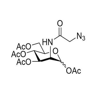 (3S,4R,5S,6R)-6-(acetoxymethyl)-3-(2-azidoacetamido)tetrahydro-2H-pyran-2,4,5-triyl triacetate