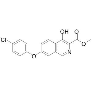 7-(4-氯苯氧基)-4-羟基异喹啉-3-羧酸甲酯
