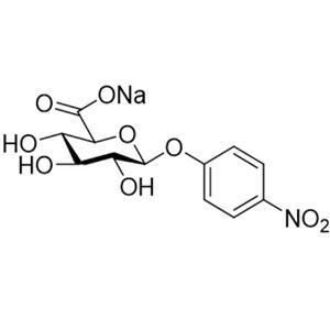 4-硝基苯基-β-D-葡萄糖醛酸钠盐,sodium,(2S,3S,4S,5R,6S)-3,4,5-trihydroxy-6-(4-nitrophenoxy)oxane-2-carboxylate