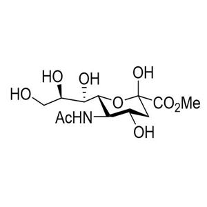 N-乙酰基神经氨酸甲基酯,methyl (2S,4S,5R,6R)-5-acetamido-2,4-dihydroxy-6-[(1R,2R)-1,2,3-trihydroxypropyl]oxane-2-carboxylate