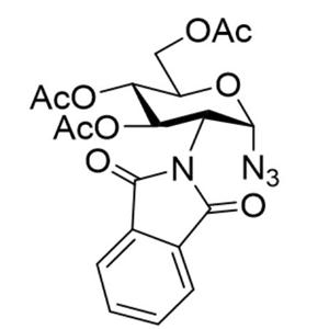 3,4,6-tri-O-acetyl-2-N-pthalimido-2-deoxy-α-D-glycopyranosyl azide