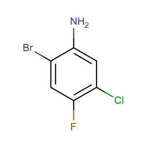 2-溴-4-氟-5-氯苯胺,2-Bromo-5-chloro-4-fluoroaniline