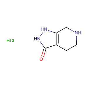 4,5,6,7-四氢-1H-吡唑[3,4-C]吡啶-3(2H)-酮盐酸盐,1,2,4,5,6,7-Hexahydropyrazolo[3,4-c]pyridin-3-one hydrochloride
