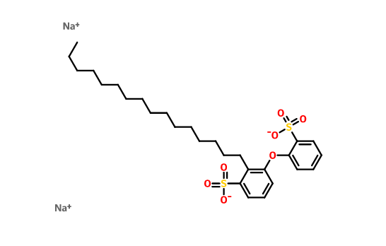 十六烷基二苯醚二磺酸钠,Benzenesulfonic acid, hexadecyl(sulfophenoxy)-, disodium salt