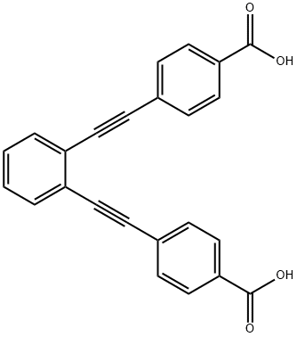 4,4'-(1,2-phenylenebis(ethyne-2,1-diyl))dibenzoic acid,4,4'-(1,2-phenylenebis(ethyne-2,1-diyl))dibenzoic acid