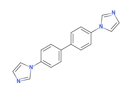 4,4'-双(1H-咪唑-1-取代)-1,1'-联苯,4,4'-di(1H-iMidazol-1-yl)-1,1'-biphenyl