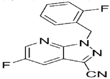 5-氟-1-(2-氟苯基)-1H-吡唑酮基[3,4-b]吡啶-3-甲腈,5-fluoro-1-(2-fluorobenzyl)-1H-pyrazolo[3,4-b]pyridine-3-carbonitrile