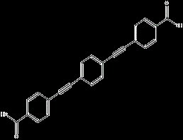 4,4'-[1,4-亚苯基双(乙炔-2,1-二基)]二苯甲酸