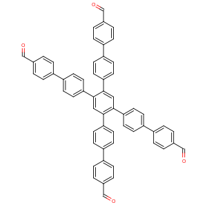 4'',5''-雙(4'-甲?；?[1,1'-聯(lián)苯]-4-基)-[1,1':4',1'':2'',1''':4''',1''''-五苯基]-4,4''''-二甲醛