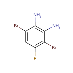 3,6-二溴-4-氟苯-1,2-二胺,3,6-dibromo-4-fluorobenzene-1,2-diamine