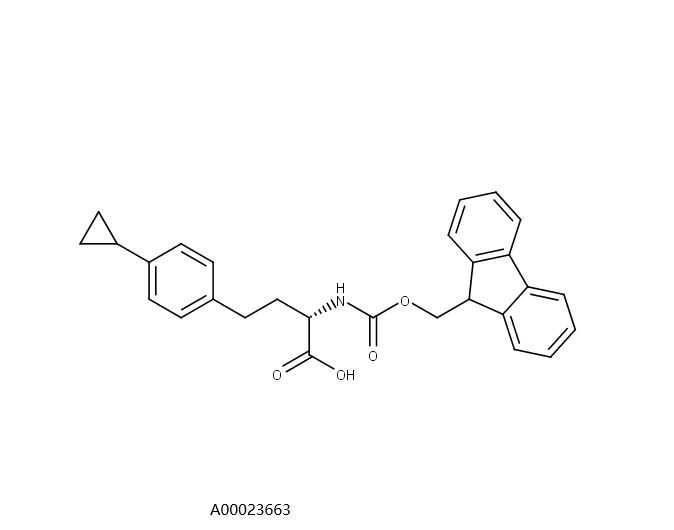 (2S)-4-(4-cyclopropylphenyl)-2-({[(9H-fluoren-9-yl)methoxy]carbonyl}amino)butanoic acid