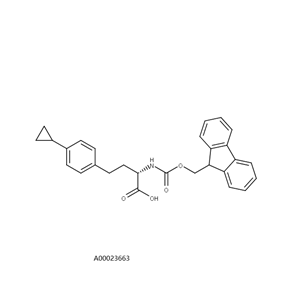 (2S)-4-(4-cyclopropylphenyl)-2-({[(9H-fluoren-9-yl)methoxy]carbonyl}amino)butanoic acid