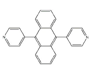 9,10-二(4-吡啶基)蒽,4,4'-(9,10-anthracenediyl)bis-Pyridine