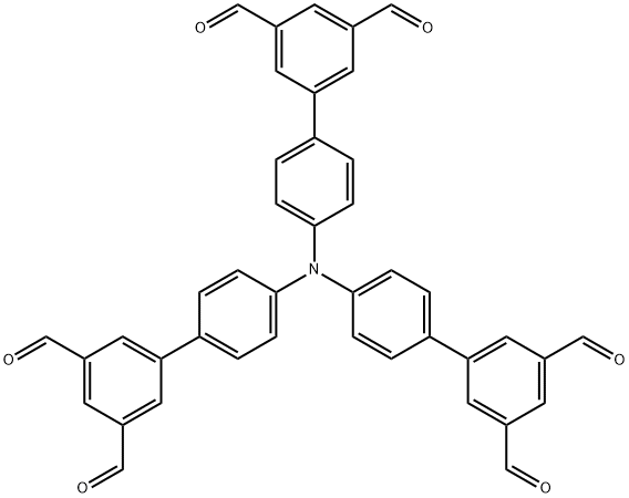 4',4''',4'''''-次氮基三(([1,1'-联苯]-3,5-二甲醛)),[4',4''',4'''''-Nitrilotris[([1,1'-biphenyl]-3,5-dicarbaldehyde)]]