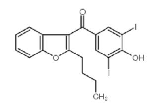 2-丁基-3-(3,5-二碘-4-羥基苯甲酰)苯并呋喃,2-BUTYL-3-(3,5-DIIODO-4-HYDROXYBENZOYL) BENZOFURAN