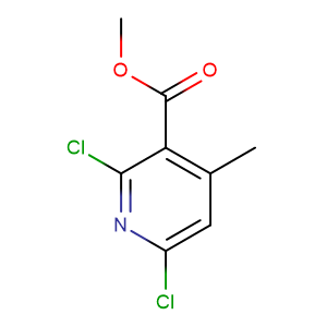 2,6-二氯-4-甲基烟酸甲酯,methyl 2,6-dichloro-4-methylnicotinate