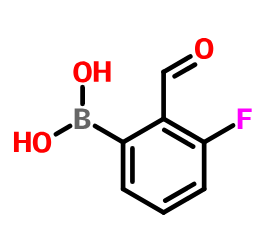 3-氟-2-甲酰基苯硼酸,3-FLUORO-2-FORMYLPHENYLBORONIC ACID