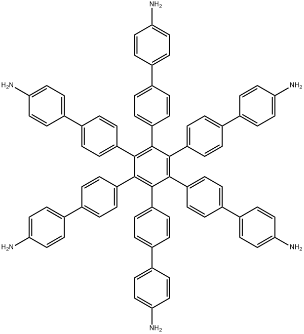 六(4-氨基聯(lián)苯基)苯,1,2,3,4,5,6-hexa(4-aminobiphenyl)benzene