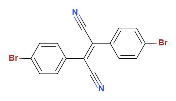 2,3-双(4-溴苯基)-2-丁烯二腈,2,3-bis(4-bromophenyl)fumaronitrile